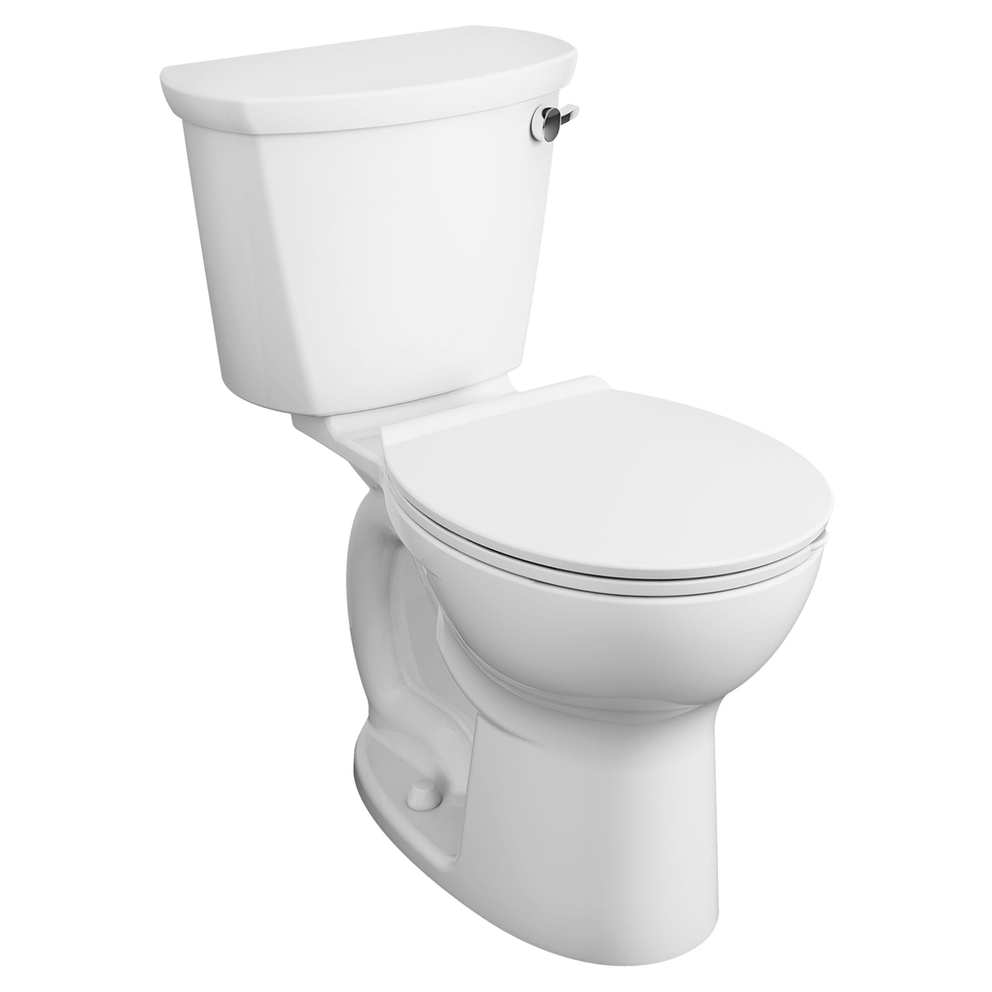Cadet® PRO Two-Piece 1.6 gpf/6.0 Lpf Chair Height Round Front Right-Hand Trip Lever Toilet Less Seat